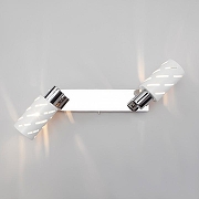 Бра Eurosvet Fente 20090/2 белый/хром цвет плафона/подвески Белый, цвет арматуры Белый, Хром-2