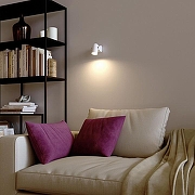 Бра Eurosvet Snap 20167/1 белый цвет плафона/подвески Белый, цвет арматуры Белый-1