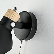 Бра Imperiumloft Onder01 204445-26 цвет плафона/подвески Черный, цвет арматуры Черный-6