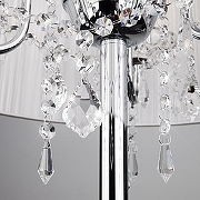 Торшер Eurosvet Allata 2045/3F хром/белый торшер цвет плафона/подвески Белый, Прозрачный, цвет арматуры Хром-2