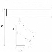 Светильник на штанге Lightstar Teta 205026 цвет плафона/подвески Белый, цвет арматуры Белый-3