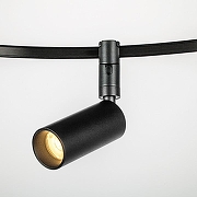 Светильник на штанге Lightstar DUE 207237 цвет плафона/подвески Черный, цвет арматуры Черный-2