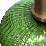 Подвесной светильник Loft it 1r1s 2 2072-B+BR цвет плафона/подвески Зеленый, цвет арматуры Латунь-4