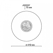 Накладной светильник Sonex Lazana 2074/DL цвет хром-4