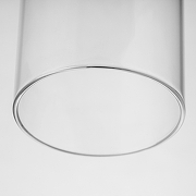 Накладной светильник Lightstar DUE 207737 цвет плафона/подвески Прозрачный, цвет арматуры Черный-5