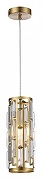 Подвесной светильник Escada MONACO 2101/1S Gold цвет плафона/подвески Прозрачный, цвет арматуры Золото-1
