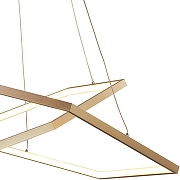 Подвесной светильник Favourite Hexagon 2103-14P цвет плафона/подвески Белый, Золото, цвет арматуры Золото-3