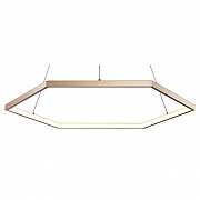 Подвесной светильник Favourite Hexagon 2103-6P цвет плафона/подвески Белый, Золото, цвет арматуры Золото