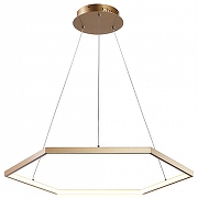Подвесной светильник Favourite Hexagon 2103-6P цвет плафона/подвески Белый, Золото, цвет арматуры Золото-1