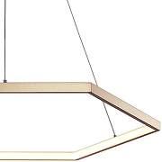 Подвесной светильник Favourite Hexagon 2103-6P цвет плафона/подвески Белый, Золото, цвет арматуры Золото-2