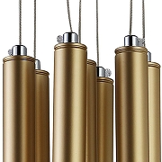 Подвесной светильник Favourite Organ 2104-7P цвет плафона/подвески Золото, цвет арматуры Золото-3