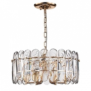 Подвесной светильник Escada Arabana 2114/6S Gold цвет плафона/подвески Прозрачный, цвет арматуры Золото-1