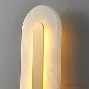 Бра Imperiumloft Phebe 211995-26 цвет плафона/подвески Белый, цвет арматуры Латунь-1