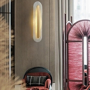 Бра Imperiumloft Phebe 211995-26 цвет плафона/подвески Белый, цвет арматуры Латунь-5
