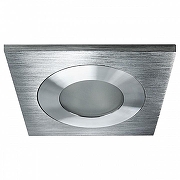 Встраиваемый светильник Lightstar Leddy 212180 цвет плафона/подвески Прозрачный, цвет арматуры Серебро