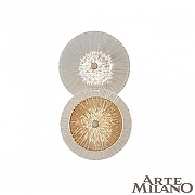 Накладной светильник Arte Milano AM-1252B 2.1252B.D150.H280.LED G цвет плафона/подвески Прозрачный, Шампань, цвет арматуры Золото-2