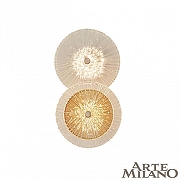 Накладной светильник Arte Milano AM-1252B 2.1252B.D150.H280.LED G цвет плафона/подвески Прозрачный, Шампань, цвет арматуры Золото-6