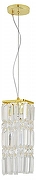 Подвесной светильник Escada Chamarel 2128/1S цвет плафона/подвески Прозрачный, цвет арматуры Золото-2