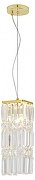 Подвесной светильник Escada Chamarel 2128/1S цвет плафона/подвески Прозрачный, цвет арматуры Золото-3