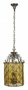 Подвесной светильник Abrasax Cornelia 2130/4(amber) цвет плафона/подвески Желтый, цвет арматуры Бронза-1