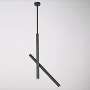 Светильник на штанге Imperiumloft Gord1an01 213633-23 цвет плафона/подвески Черный, цвет арматуры Черный