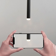 Светильник на штанге Imperiumloft Gord1an01 213633-23 цвет плафона/подвески Черный, цвет арматуры Черный-2