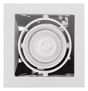 Встраиваемый светильник Lightstar Cardano 214010 цвет Белый