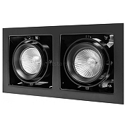 Встраиваемый светильник Lightstar Cardano 214028 цвет Черный