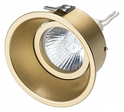 Встраиваемый светильник Lightstar Dom1no 214603 цвет Золото