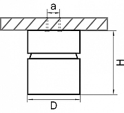 Накладной светильник Lightstar Forte Muro 214817 цвет плафона/подвески Черный, цвет арматуры Черный-2