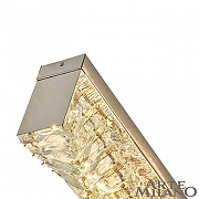 Накладной светильник Arte Milano AM-0011 2152B.D110.H500.LED.5 Ni цвет плафона/подвески Прозрачный, цвет арматуры Никель-8