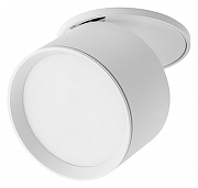 Встраиваемый светильник Lightstar Acuto 215806 цвет плафона/подвески Белый, цвет арматуры Белый