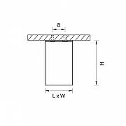 Накладной светильник Lightstar Rullo 216336 цвет плафона/подвески Белый, цвет арматуры Белый-1