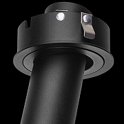 Встраиваемый светильник Lightstar 1ntero TUBO 217272 цвет плафона/подвески Черный, цвет арматуры Черный-2