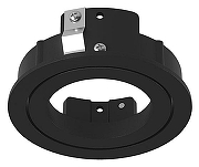 Встраиваемый светильник Lightstar 1ntero 16 217607 цвет Черный