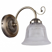 Бра F-promo Vetus 2194-1W цвет плафона/подвески Прозрачный, цвет арматуры Бронза