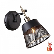 Бра F-promo Eget 2197-1W цвет плафона/подвески Латунь, Черный, цвет арматуры Черный