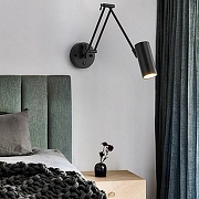 Бра Imperiumloft Fredly01 219736-23 цвет плафона/подвески Черный, цвет арматуры Черный-5