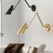 Бра Imperiumloft Fredly01 219737-23 цвет плафона/подвески Черный, цвет арматуры Черный-7