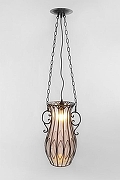 Подвесной светильник Abrasax Cornelia 220159 цвет плафона/подвески Прозрачный, цвет арматуры Бронза-3