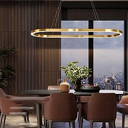 Подвесной светильник Imperiumloft Cru1se-Long01 220441-23 цвет плафона/подвески Белый, цвет арматуры Латунь-4