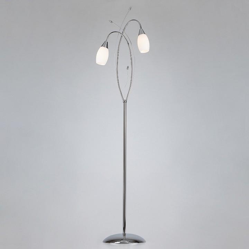 Торшер Eurosvet Ginevra 22080/2F хром 