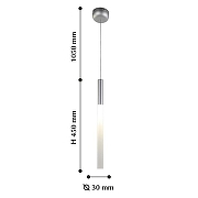 Подвесной светильник Favourite Tibia 2216-1P цвет плафона/подвески Белый, цвет арматуры Золото-7