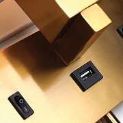 Бра с подсветкой Favourite Lectio 2225-2W цвет плафона/подвески Бежевый, цвет арматуры Латунь-1