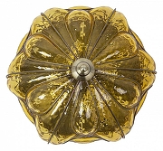 Накладной светильник Abrasax Cornelia 2243/4(amber) цвет плафона/подвески Желтый, цвет арматуры Бронза