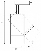 Светильник на штанге Lightstar Volta 229447 цвет черный-3