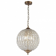 Подвесной светильник Favourite Orientalium 2296-3P цвет плафона/подвески Прозрачный, цвет арматуры Бронза-1
