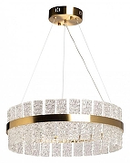 Подвесной светильник De City Бриз 53 230010901 цвет плафона/подвески Прозрачный, цвет арматуры Золото