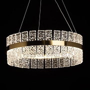 Подвесной светильник De City Бриз 53 230010901 цвет плафона/подвески Прозрачный, цвет арматуры Золото-4