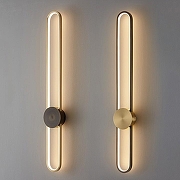 Накладной светильник Imperiumloft He1dy-L01 230862-23 цвет плафона/подвески Белый, цвет арматуры Латунь, Черный-1